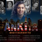 Ankita Bhattacharyya Instagram - USA Tour ❤️🙏😎 Poster Credit- @sd.mohid.official 🥰