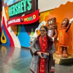 Ankita Bhattacharyya Instagram - Hershey’s chocolate World 😍🍫 Hershey's Chocolate World