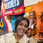 Ankita Bhattacharyya Instagram - Hershey’s chocolate World 😍🍫 Hershey's Chocolate World