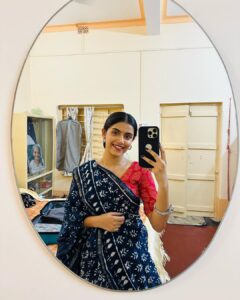 Ankita Bhattacharyya Instagram - Amader Barir Kali Pujo 🙏❤️ Joy Ma 🙏