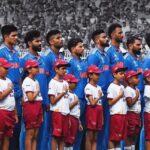 Ankita Lokhande Instagram - A tough one but a memorable one! Well played boys 🇮🇳💙 #WorldCup2023