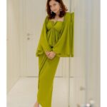 Ankita Lokhande Instagram - If "looking like a green flag" was an outfit, it would be this one for sure 😉 Outfit: @gaura_gupta_ Jewellery: @justlilbling @cherryblossoms.designs Styled By: @hemlataa9 @stylebyhemlataa Assisted By: @saloni142_ Intern: @suriitak @colorstv @beingsalmankhan @officialjiocinema @endemolshineind #AnkitaLokhande #AnkitaLokhandeJain #AnViInBiggBoss17 #BiggBoss #BB17 #DilDimaagAurDum #Colors #SalmanKhan #JioCinema