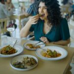Anshula Kapoor Instagram - Savoring the moment with my favorite dishes. No need for a plus one when you have self-love. @dineout_india @baliboo.official #SwiggyDineoutDateNights #DiscoverWithSwiggyDineout #SwiggyDineoutGuides