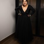Anshula Kapoor Instagram - Can you tell black is my favorite colour? 🖤 Styled by @shereenlovebug Style team @jahnavi.kothari Hair by @ruchithakur.5 Makeup by @goldandglittr Bodysuit: @shopmonokrom Skirt: @brindasneha Jewellery : @amrapalijewels Photographed by @sunnychothaniphotography Managed by @niharika_bhanushali