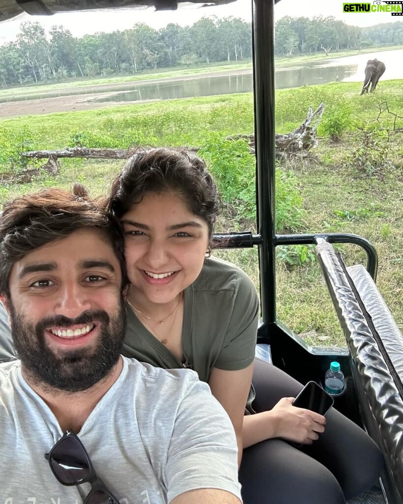 Anshula Kapoor Instagram - Hakuna Matata! First Safari together #BucketList Kabini Tiger Reserve