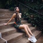 Anusha Dandekar Instagram - You can never lose yourself coz a better YOU is coming through… believe it💚 Createdwithadidas #adidasxIVYPARK #PARKTRAIL @adidasindia @adidasOriginals @weareivypark Photographer: @shruu_t Outfit head to toe: @weareivypark Hair: @nidapatel @watercoloursalon H&M assisted by: @mithun.gole
