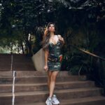 Anusha Dandekar Instagram - You can never lose yourself coz a better YOU is coming through… believe it💚 Createdwithadidas #adidasxIVYPARK #PARKTRAIL @adidasindia @adidasOriginals @weareivypark Photographer: @shruu_t Outfit head to toe: @weareivypark Hair: @nidapatel @watercoloursalon H&M assisted by: @mithun.gole