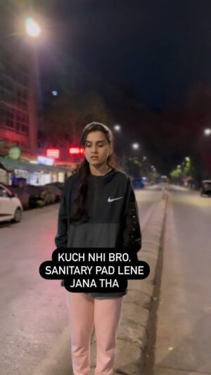 Anushka Kaushik Instagram - Essentials change with time😟
.
.
.
#girlsgirlsgirls #girlswillbegirls #periods #essentials #girlstalk #trendingreels #trendingaudio #funnyreel #funnyreels #anushkakaushik