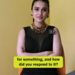 Anushka Kaushik Instagram - Replacing self-pity with self-confidence! 💛 @reel_anushka shares her insightful experience about friends, self-confidence and more! #YuGotAMin where your favorite stars answer big questions in under a minute! #weareyuvaa #yuvaa #luststories #friendship #selfconfidence #selfcare #mentalhealth