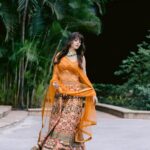 Aparna Dixit Instagram - There’s something about a good Indian lehenga, do you agree? Shoot concept & creative Direction: @thebridesofindia @mansidhanak Makeup products: @Nourrbymallikabhat Hair by: @makeupbypompy Makeup by: @mallika_bhat Outfit: @rockystarofficial Jewellery: @rimayuO7 Production: @mansidhanak @vinavb @mehtaakshit @revurgeofficial Location: @westinmumbaipowai Photography by : @seventybytwo On set styling: @stylebysugandhasood @micu_28_ #TheBridesOfIndia 💗🧿
