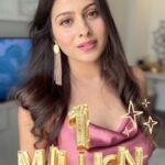 Aparna Dixit Instagram - We are a family of 1 M. 🌟 Thankyou for being with me through everything. 🤍 All I wish for is every time you come to my profile it gives you a smile, it brings you hope and a lot of positive vibes. ✨✨
