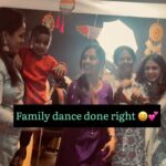 Archana Chandhoke Instagram - Managed to do a family dance among all chaos…Don’t miss out on how Mom starts dancing with full Josh suddenly 🤣🤣🤣 @archanachandhoke @zaaravineet.offl #aryan @lalnirmala Chennai, India