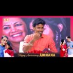 Archana Chandhoke Instagram - Happy 19th Year Wedding Anniversary Our Dearest @archanachandhoke Akka ❤️ #archanavineet #archana #vjarchana #wedding #anniversary #celebration #ssmusic