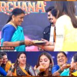 Archana Chandhoke Instagram - VJ Archana-வுக்கு Sweet கொடுத்த Latto's Kitchen Latha அம்மா., - 23 Years Of Archana | SS Music #archana #zaaravineet #23yearsofarchana #ssmusic