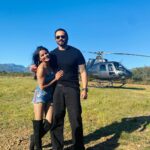 Archana Gautam Instagram - Bohot achha laga aap ke sath kaam karke. Thank you so much Sir for always motivating us during stunts. This journey has been possible all because of you ❤ @itsrohitshetty #archanagautam #kkk13 #khatrokekhiladi South Africa