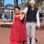 Archana Gautam Instagram - koi toh mila Gora 😂😂 @aaron_burg_ Outfit by - @byutify.in South Africa