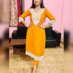 Archana Padhi Instagram - Simple💛 Designed by @jsr_stylista