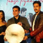 Archana Singh Rajput Instagram - My new album launch “tumse pyar hai” Melodious music memorable people 😊 Link in bio👆🏾 Thx for coming n blessing us Arbaaz khan sir and Ali Asgar sir it was really nice meeting with you all♥️😊 Nd congratulations to my entire team. @arbaazkhanofficial @kingaliasgar @soulglitzz @s.shubham7000 @rajput_archanasingh @bajrangbadshah @iamrsk_9 @iamlaxmidaslee @facestoriesbytabrezkhan Outfit: @boylondonindia @sureshganeshaofficial Makeup nd hair: @makeupbybablu @nainamakeupstudio Mumbai - मुंबई