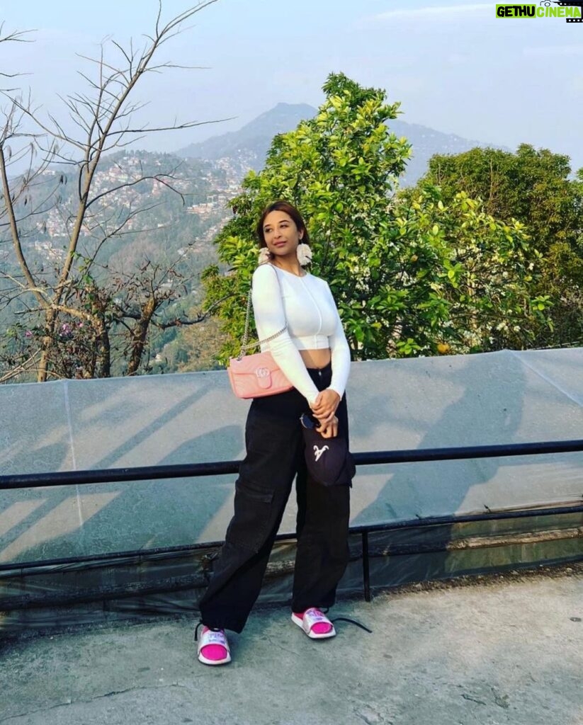 Ariah Agarwal Instagram - Feelin prickly 🌵 . . . . #sikkim #kalimpong #gangtok #cactus #traveldiary