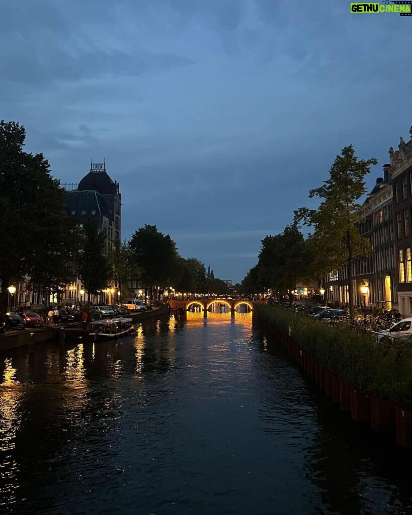 Ariah Agarwal Instagram - Canal you feel the love? ♥️ . . . Amsterdam, Netherlands