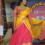 Ariyana Glory Instagram - Every day is a new beginning. Treat it that way. Stay away from what might have been, and look at what can be." “Never underestimate the power you have to take your life in a new direction.” Happy Dasara 🤗 Costume @firoz_design_studio Styling @harinireddym