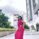Ariyana Glory Instagram - #ariyanaglory #ariyana Saree @firoz_design_studio