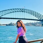Ariyana Glory Instagram - happiness is a way of travel, not a destination 🇦🇺 #sydney #harborbridge #australia #ariyanaglory #ariyan 📸 @bharat.sagar.06 Sydney