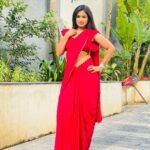 Ariyana Glory Instagram - 💕💕 Saree @firoz_design_studio