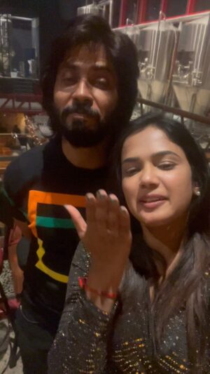 Ariyana Glory Instagram - Tq everyone for supporting @amardeep_chowdary 😘😘