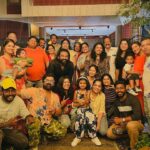 Arya Instagram - Mandatory Family pic after the birthday bash at @lanterngrove_tvm The people who r always close n deep inside my heart.. though missed @greeshma_somarajan @nithinnair_s achu kutty @theoneandonlyvichu @unnilenin n few more… #birthday #birthdayparty #family #love #strongertogether🇺🇸