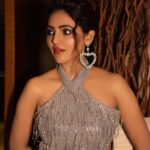 Athulya Ravi Instagram - Keep calm and sparkle on ✨ #sparkle #glitter #shinelikeadiamond ! M&H @mua_vijisharath 📸 @poshbe.ae