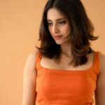 Ayesha Zeenath Instagram - 🧡 . . @camerasenthil @makeup_by_kez @zol_studio @shalini_hairartist @rrajeshananda @rotr.chennai #rare #photoshoot #work #ayesha