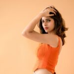 Ayesha Zeenath Instagram - 🧡 . . @camerasenthil @makeup_by_kez @zol_studio @shalini_hairartist @rrajeshananda @rotr.chennai #rare #photoshoot #work #ayesha