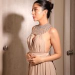Barkha Singh Instagram - Pop that champagne, honey ✨ Shot by @photographybyafn Styled by @aesana0710 Makeup by @nikkiishahofficial Hairstyling @mitalijoshi09 Outfit courtesy @babitamalkani @viralmantra #DanubeOTTPlayAwards2023