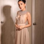 Barkha Singh Instagram - Pop that champagne, honey ✨ Shot by @photographybyafn Styled by @aesana0710 Makeup by @nikkiishahofficial Hairstyling @mitalijoshi09 Outfit courtesy @babitamalkani @viralmantra #DanubeOTTPlayAwards2023