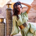 Barkha Singh Instagram - Because #DubaiBling went to #AlUla too 😂😝🤌🏼✨ Before you ask here are the outfit deets: Image 3 (teal dress) @houseoffett Image 4 (light green dress) @kina.label and jewels by @rubans.in Image 5 #coordset from @maisolos.world Image 6 red checkered jacket @apara.in 📸 @flashstudiosofficial At @experiencealula Styled by @aesana0710 #photodump #travelwithB #Staystylish
