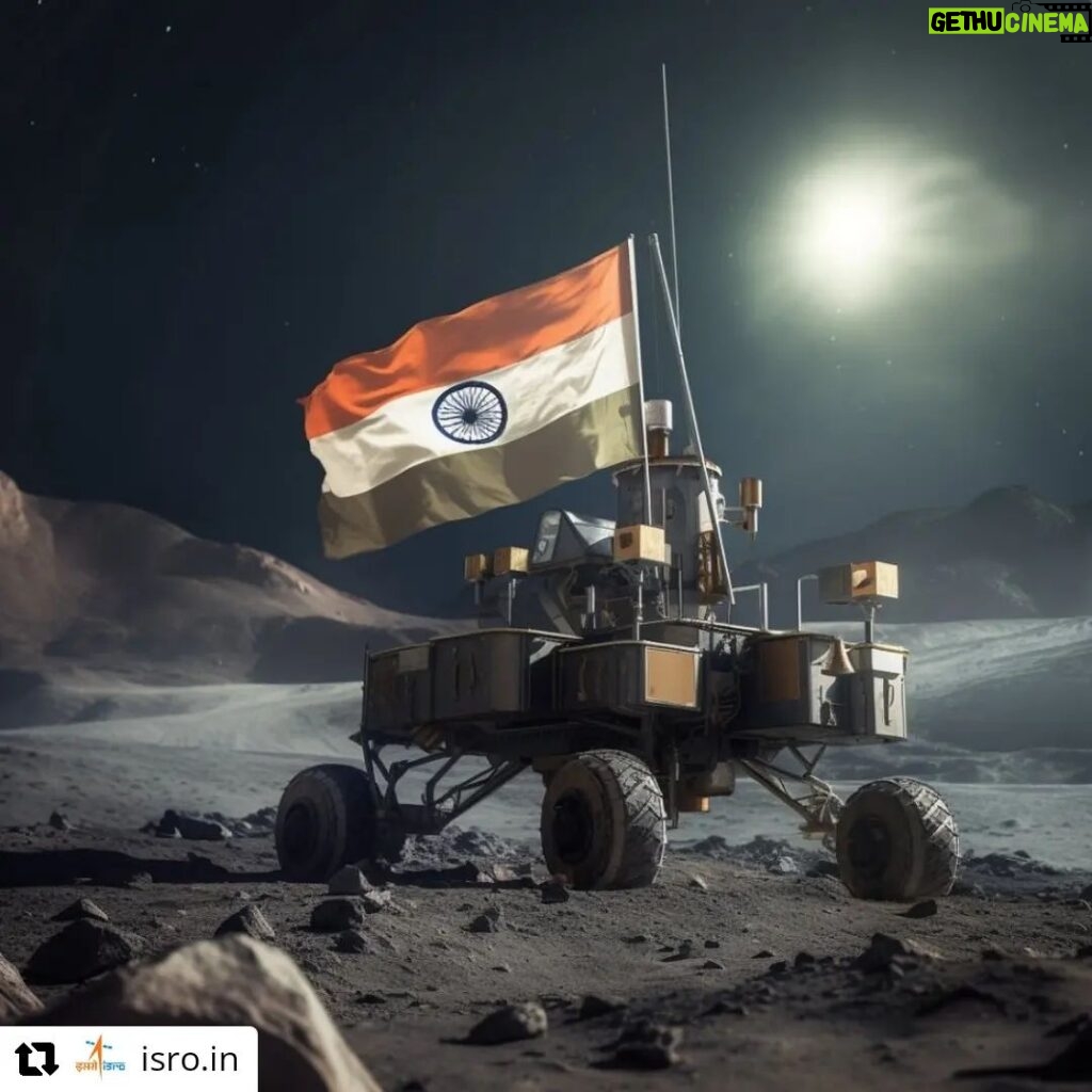 Bhagyashree Limaye Instagram - Love you to the moon and back! @isro.in @isroindiaofficial 🤍 A proud Indian! #chandrayaan #incredibleindia