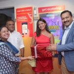 Bhakti Kubavat Instagram - Thank you @vibusinessindia for having me. Congratulations Vi for bringing in the next generation of digital services with the launch of self help kiosk at their flagship stores. And I am really excited about the huge choice of entertainment Vi brings to its customers in terms of Movies, Music, or OTT platforms. Vi has always been on the forefront of bringing in new technology so I must compliment the team for bringing in the next generation of digital services with the launch of self help kiosk at their stores.