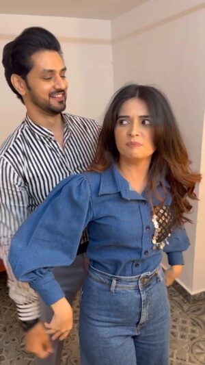 Bhavika Sharma Instagram - Baby stoooppppp!!!!!😂😂

#reels #fun #bts #instagood
