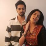 Bhavika Sharma Instagram - Kaisa hai yeh dooriyaan #ishvi .. . #reels #instagram #trending #bts #ghkkpm #shaktiarora #bhavikasharma #comedy #comedy reels #fun
