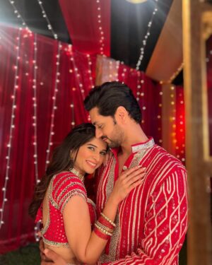 Bhavika Sharma Instagram - For all #ishvi fam❤️
#ghkkpm #navratri #navratrispecial #navratri2023 #navratrilook