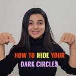 Bhavini Purohit Instagram - How this hack worked 🫣 Hiding your dark circles 😉 . Yay or Nah , Did you guys try ? . #influencer #makeup #hack #hacks #makeuplife #trending #viral #bhavinipurohit