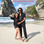 Bhavini Purohit Instagram - Pov- We are in Love with Bali ♥️ . Location- Diamond beach, Nusa Penida . #influencer #beach #love #tropical #trend #reels #couple #couplegoals #trending #beachlife #hiddenbeach Nusa Penida / Penida Island