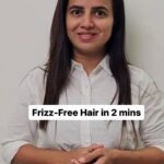 Bhavini Purohit Instagram - Bad hair days? ☹️ Well! We have a #2min solution for frizzy hair! You know your hair is in safe hands with @lovebeautyandplanet_in The hair mask is free of sulfates & parabens and makes my hair smell fresh from the lavender fields 🤌🏻 In just 2mins my hair feels smooth & frizz-free💁🏻‍♀️ It’s quickest way to fix my frizzy hair post travelling 💜 #AD #LoveBeautyAndPlanet #nofrizz #SmallActsofLoveforHair #SmallActsofLove #HairCare Routine #SustainableNaturalBeauty #frizzfreehair #2MinFrizzFix