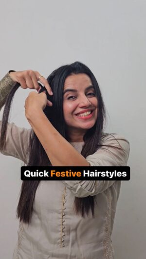 Bhavini Purohit Instagram - #StylewithBee : Get Ready for some Festive content | Best Hairstyles without using heat ,Must Try ♥️
.
Outfit- @labelvarsha 
Jewellery- @gehnacollections 
.
#influencer #festival #style #hairstyles #crazy #getready #festivalseason #madness #styling #bhavinipurohit