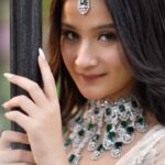 Celesti Bairagey Instagram - #transition 🤍 #throwback 🤍 MUA @albita__prodhani Picture credit @bikashsaikia_photography #photoshoot #makeupartist #makeuplover #makeup #indianwear #indianbride #white