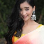 Celesti Bairagey Instagram - रानी🤍 HMU @kashishjain613 Shot by @udfilmsandphoto #rockyaurranikipremkahani #aliabhatt #makeuplooks #makeupartist #makeuplover #indianwear #saree #bindi #jhumka #whatjhumka Mumbai - मुंबई