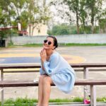 Celesti Bairagey Instagram - When it's an early #packup after a tight schedule🤍 Picture credit @meenakshi.bairagey Patiala, India