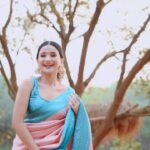 Celesti Bairagey Instagram - Indianwear🥹🫶 Comment your favorite look😇 #saree #indianwear #makeupartist #makeup