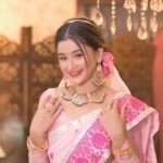 Celesti Bairagey Instagram - 🌸🌸 Vibing to @pompi_purabi baa's new song❤️ Beautiful makeover by @nishasah1_official ❤️ Outfit from @kefi_by_kaku_n_gayatri ❤️ Video credit @monish_kalita_photography